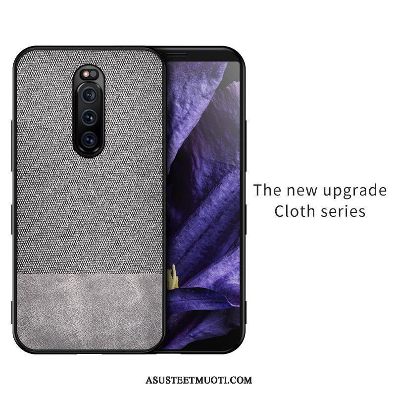 Sony Xperia 1 Kuoret Harmaa Pehmeä Neste Suojaus Kotelo Puhelimen