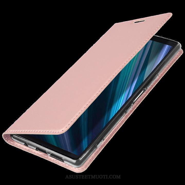 Sony Xperia 1 Kuoret Kotelo Kortti Sininen Kuori Puhelimen