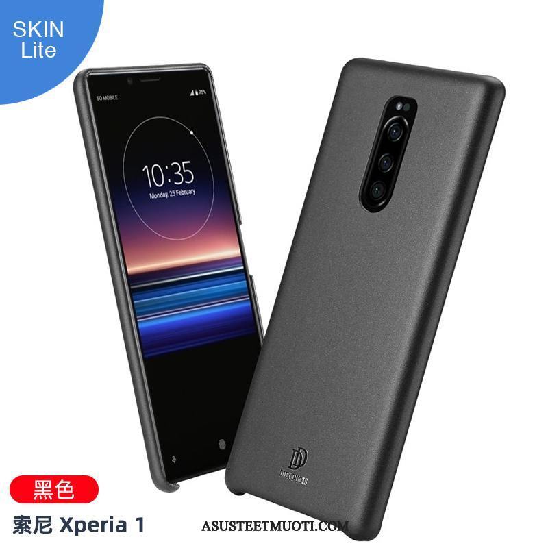 Sony Xperia 1 Kuori Kuoret Murtumaton Sininen Liiketoiminta Kotelo All Inclusive