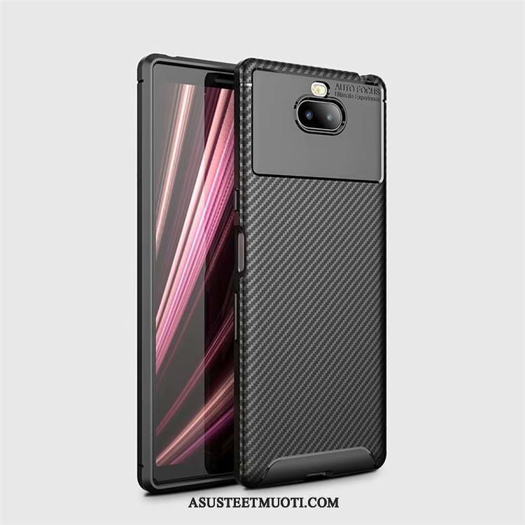 Sony Xperia 10 Plus Kuori Kuoret Kotelo Kukkakuvio All Inclusive Kuitu