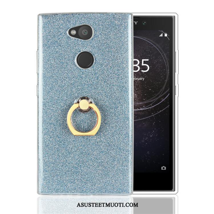 Sony Xperia L2 Kuori Kuoret Jauhe Kotelo Silikoni Murtumaton Kulta