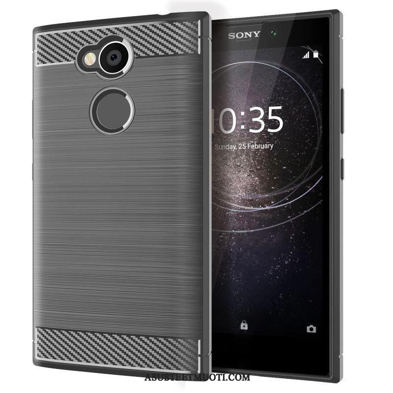 Sony Xperia L2 Kuori Kuoret Punainen Suojaus Kotelo Trendi Puhelimen