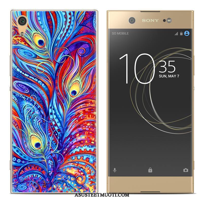 Sony Xperia Xa Kuoret Silikoni Punainen Pehmeä Neste Kotelo Kuori