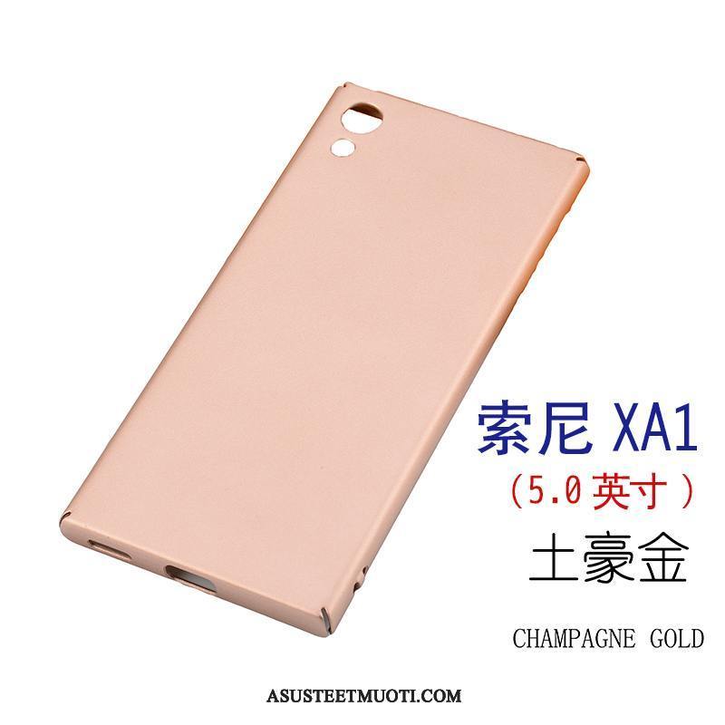 Sony Xperia Xa Kuori Kuoret Tuntea Pinkki Kova Suojaus Pesty Suede