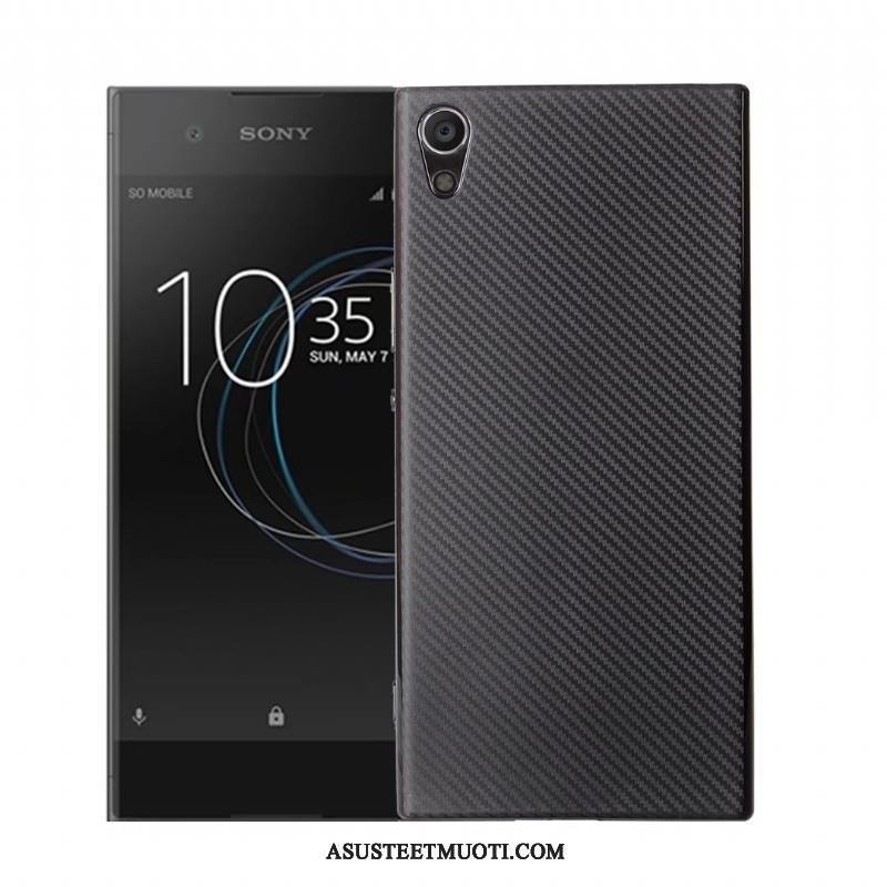 Sony Xperia Xa1 Ultra Kuoret Kotelo Pu Kuitu Kulta Puhelimen