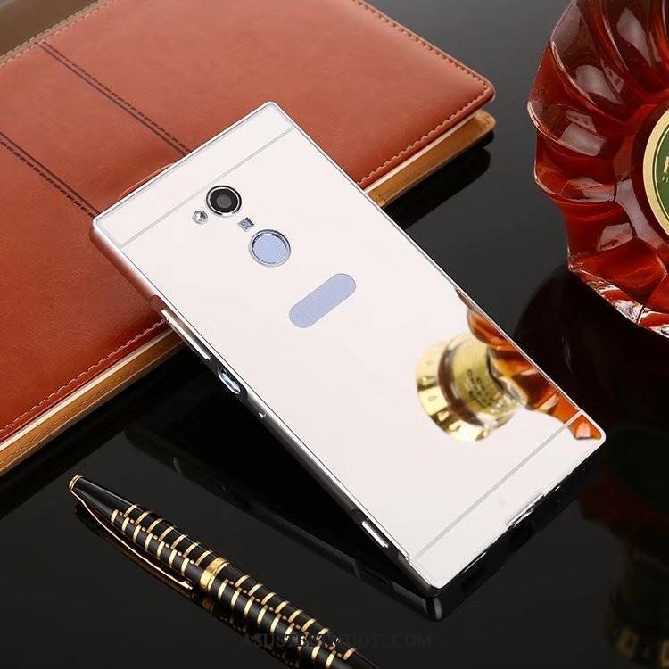 Sony Xperia Xa2 Kuori Kuoret Kehys Peili Suojaus Metalli