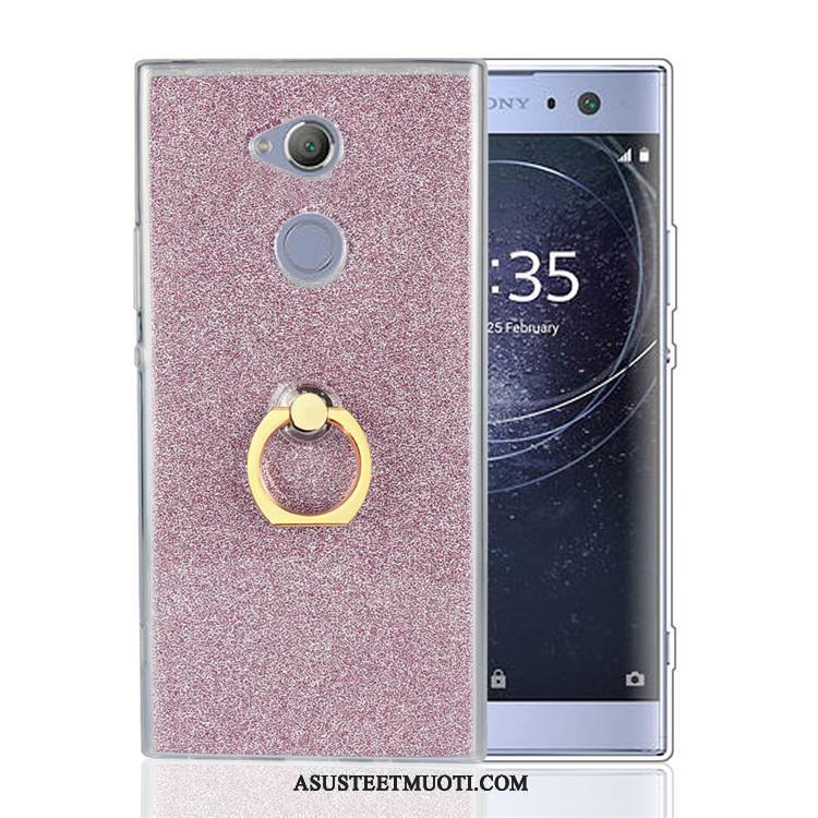 Sony Xperia Xa2 Kuori Kuoret Murtumaton Jauhe Kulta Silikoni