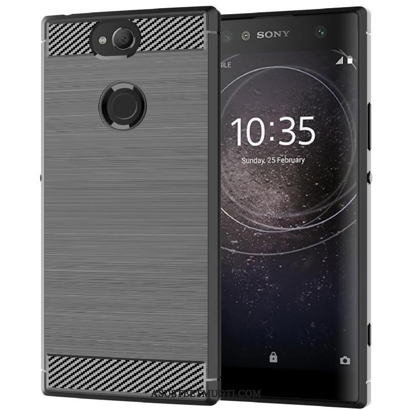 Sony Xperia Xa2 Plus Kuoret Kuori Pehmeä Neste Kotelo Trendi Kukkakuvio