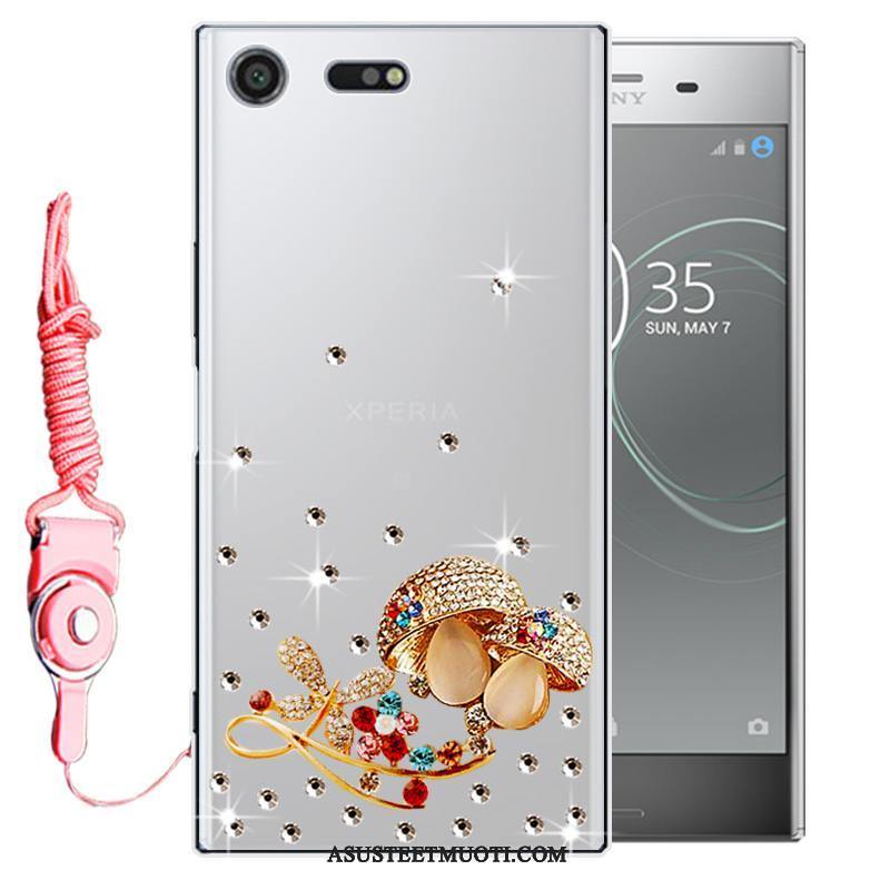 Sony Xperia Xz Premium Kuoret Kuori Strassi Suojaus Pehmeä Neste Kotelo