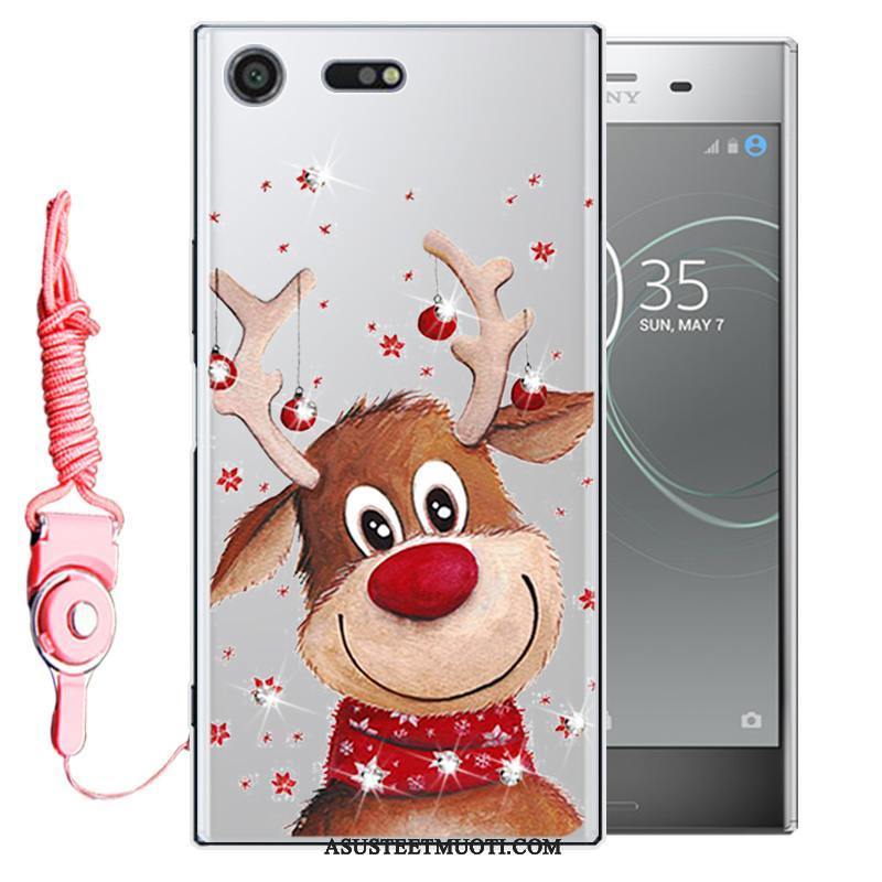 Sony Xperia Xz Premium Kuoret Kuori Strassi Suojaus Pehmeä Neste Kotelo