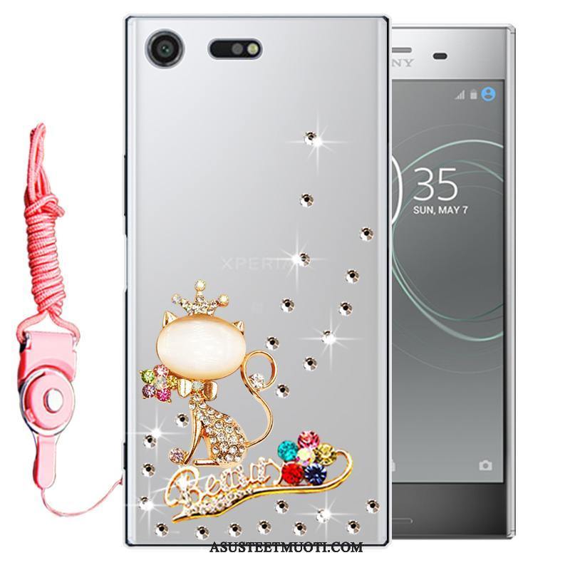 Sony Xperia Xz Premium Kuoret Kuori Strassi Suojaus Pehmeä Neste Kotelo