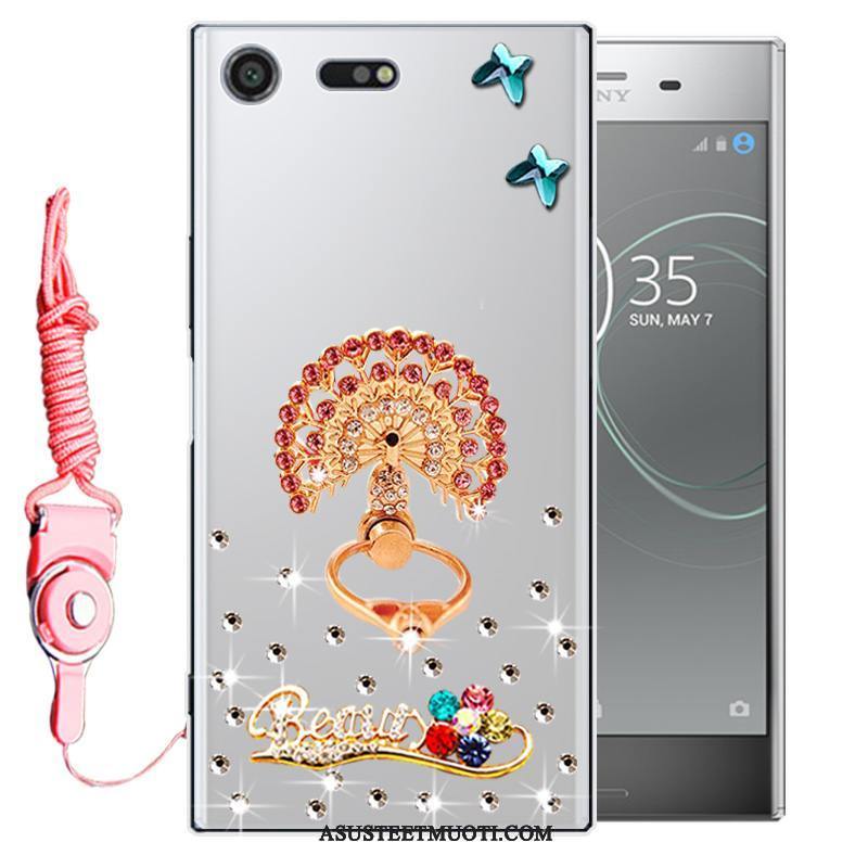 Sony Xperia Xz Premium Kuoret Kuori Strassi Suojaus Pehmeä Neste Kotelo