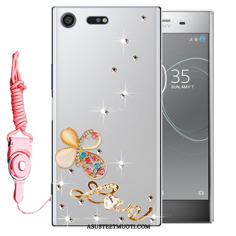 Sony Xperia Xz Premium Kuoret Kuori Strassi Suojaus Pehmeä Neste Kotelo