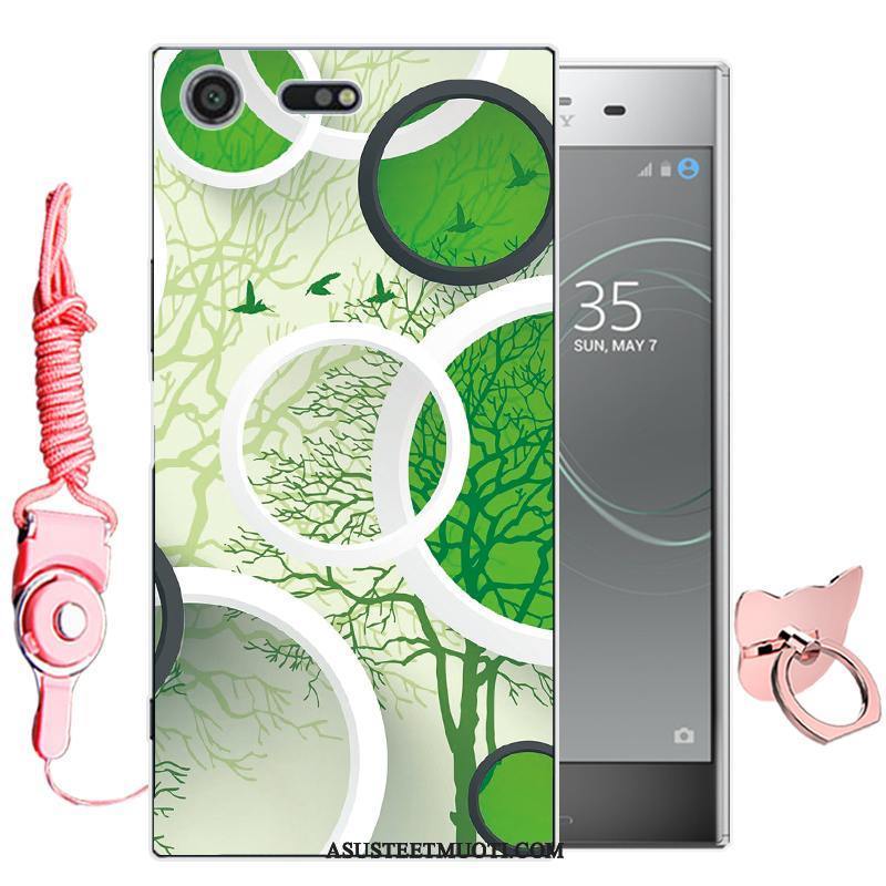 Sony Xperia Xz Premium Kuoret Pehmeä Neste All Inclusive Sarjakuva Valkoinen Kotelo