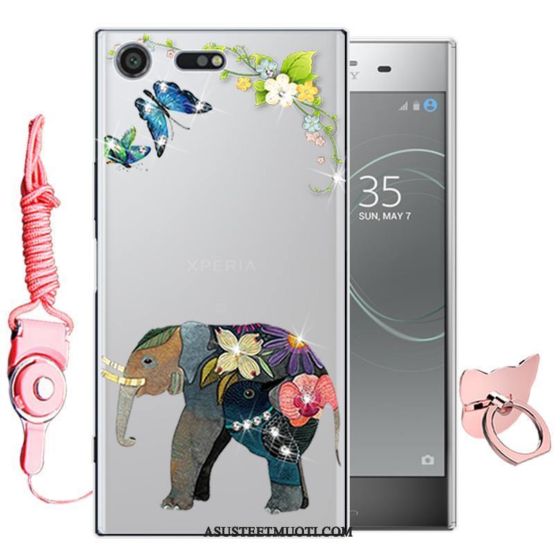 Sony Xperia Xz Premium Kuoret Pehmeä Neste All Inclusive Sarjakuva Valkoinen Kotelo