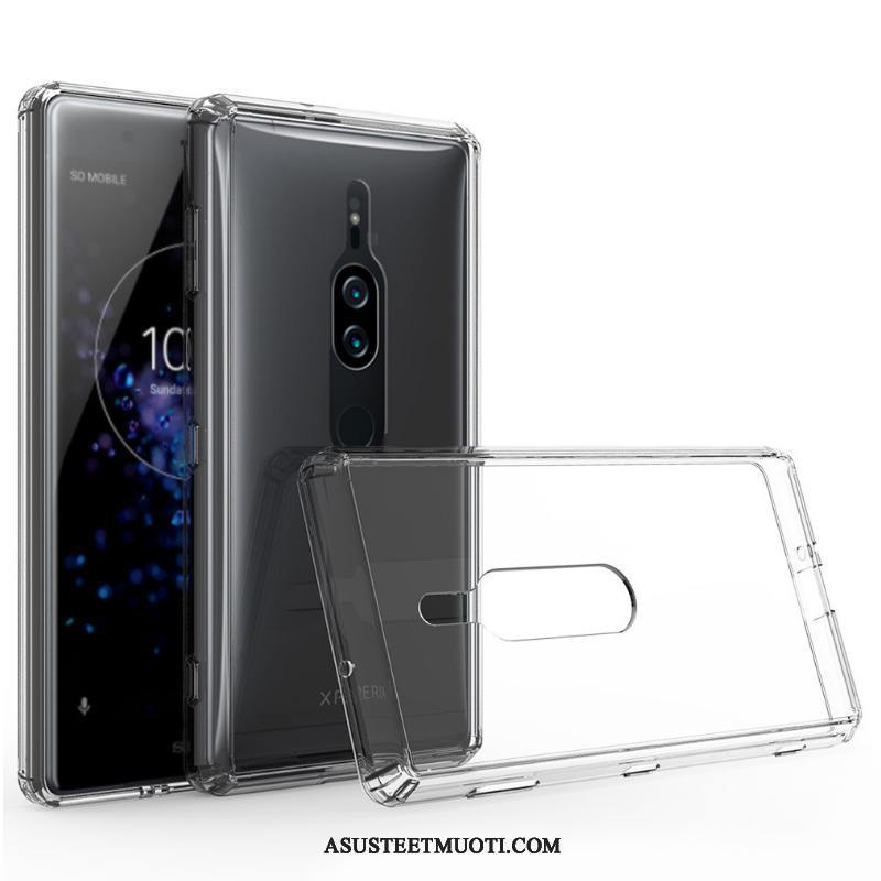 Sony Xperia Xz2 Premium Kuoret Puhelimen Kuori Musta Yksinkertainen All Inclusive