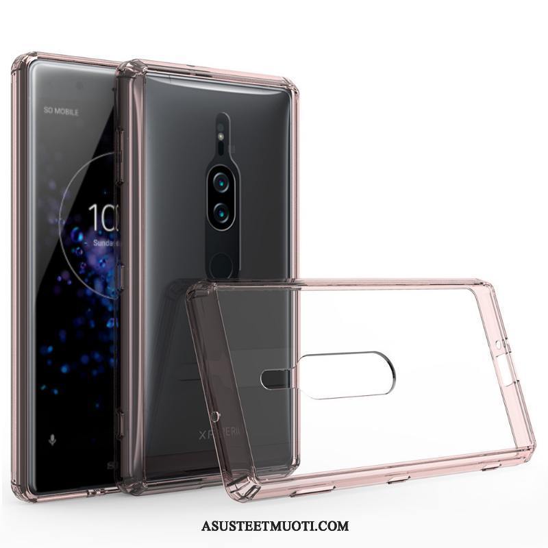 Sony Xperia Xz2 Premium Kuoret Puhelimen Kuori Musta Yksinkertainen All Inclusive