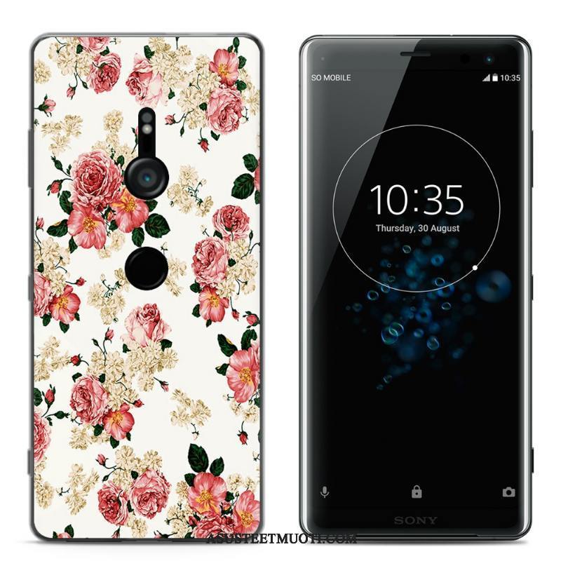 Sony Xperia Xz3 Kuoret Luova Kotelo Läpinäkyvä Silikonikuori Jauhe