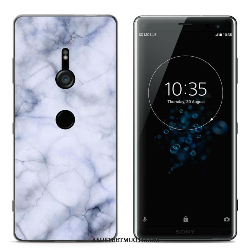 Sony Xperia Xz3 Kuoret Luova Kotelo Läpinäkyvä Silikonikuori Jauhe