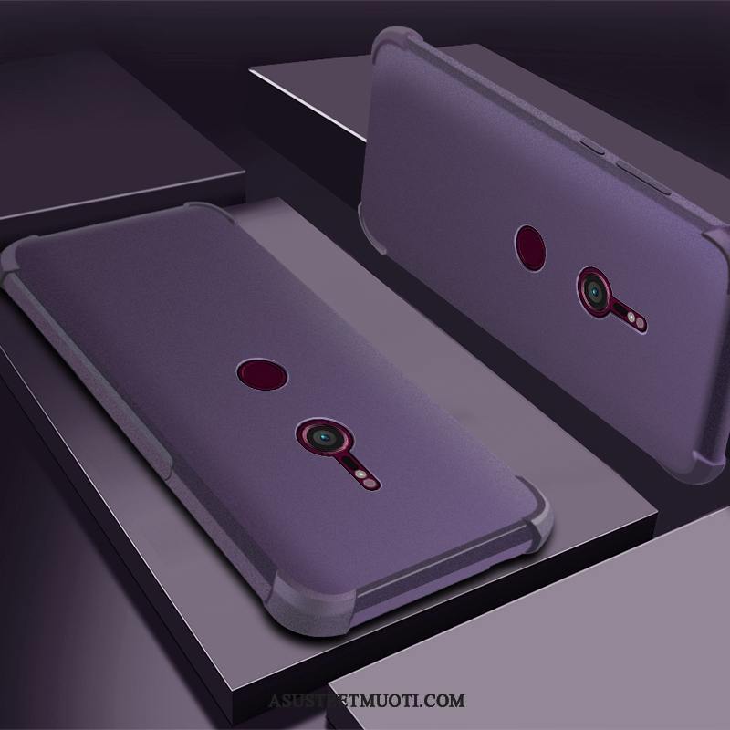 Sony Xperia Xz3 Kuoret Puhelimen Silikoni Kotelo Suojaus Violetti