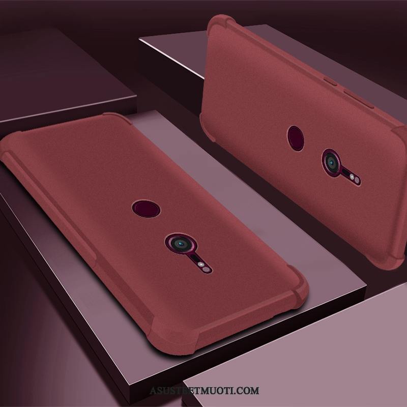 Sony Xperia Xz3 Kuoret Puhelimen Silikoni Kotelo Suojaus Violetti