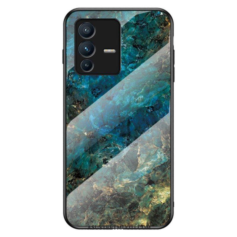 Vivo V23 5G Marble Colors Karkaistu Lasi