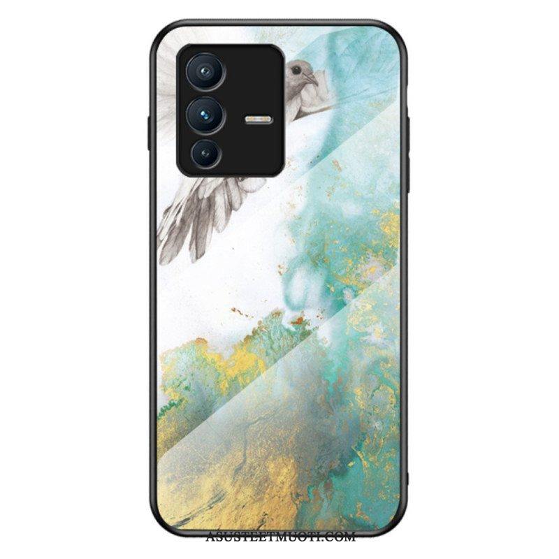 Vivo V23 5G Marble Colors Karkaistu Lasi