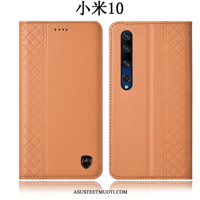 Xiaomi Mi 10 Kuori Kuoret Punainen Murtumaton All Inclusive Nahkakotelo