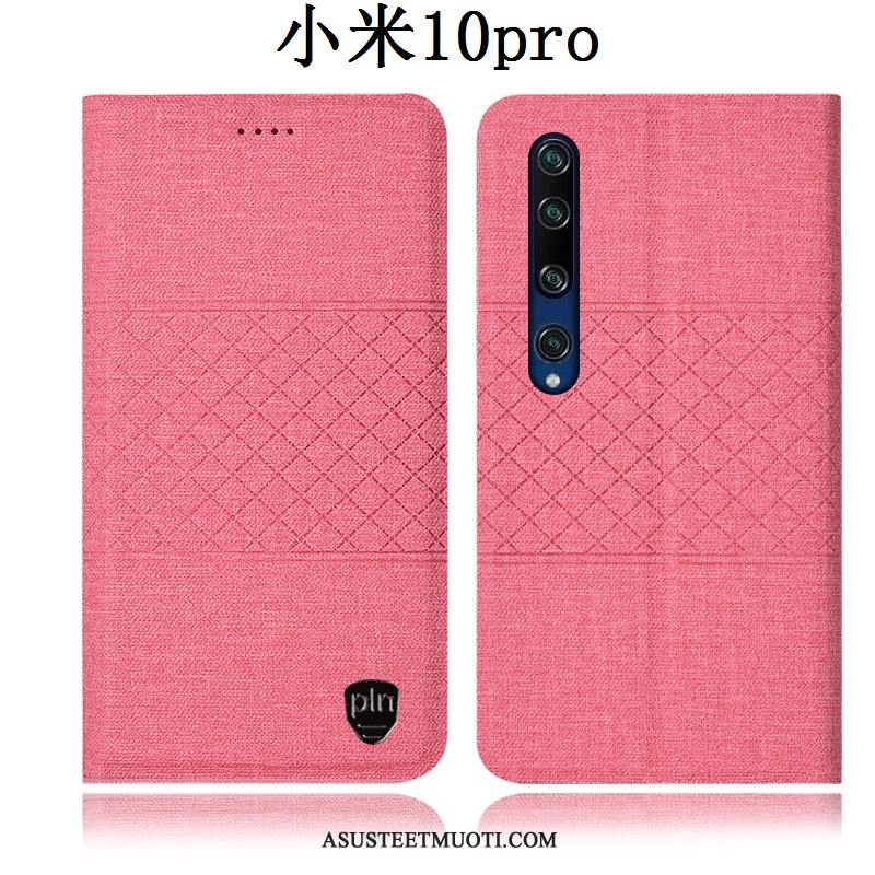 Xiaomi Mi 10 Pro Kuoret Murtumaton Nahkakotelo All Inclusive Nuoret Puhelimen