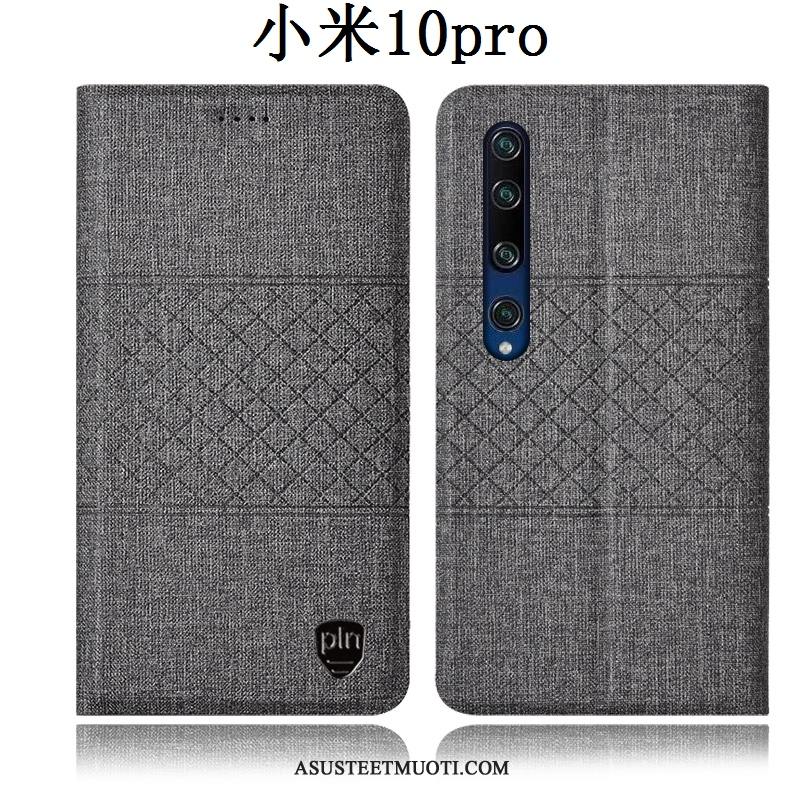 Xiaomi Mi 10 Pro Kuoret Murtumaton Nahkakotelo All Inclusive Nuoret Puhelimen