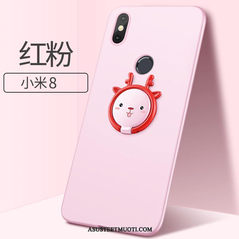 Xiaomi Mi 8 Kuoret Ohut Kotelo Ultra Punainen Puhelimen