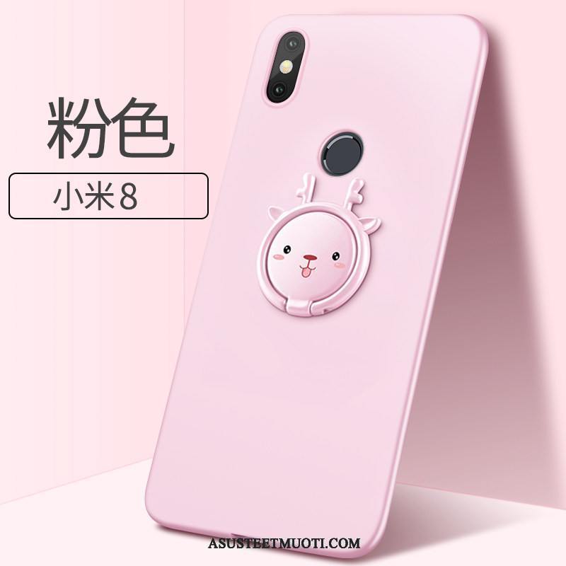 Xiaomi Mi 8 Kuoret Ohut Kotelo Ultra Punainen Puhelimen