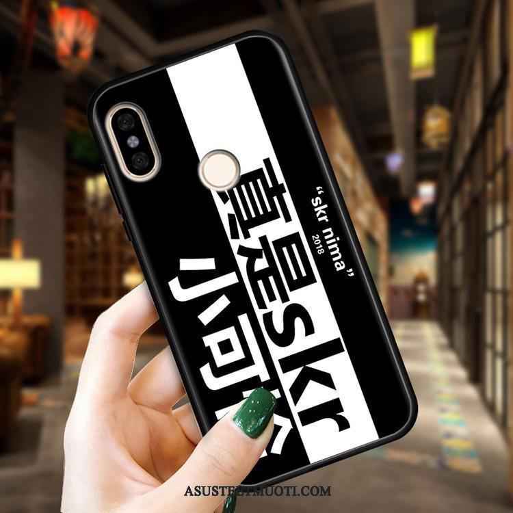 Xiaomi Mi 8 Kuoret Silikoni Pesty Suede Punainen Nuoret Puhelimen