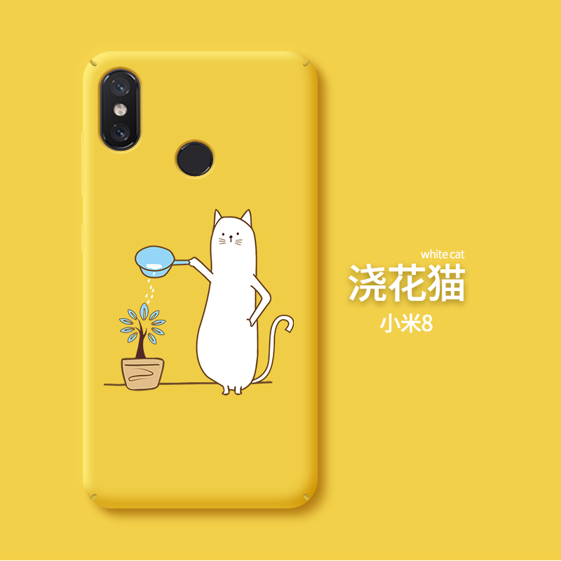 Xiaomi Mi 8 Kuoret Tuki Sarjakuva Luova Trendi Murtumaton