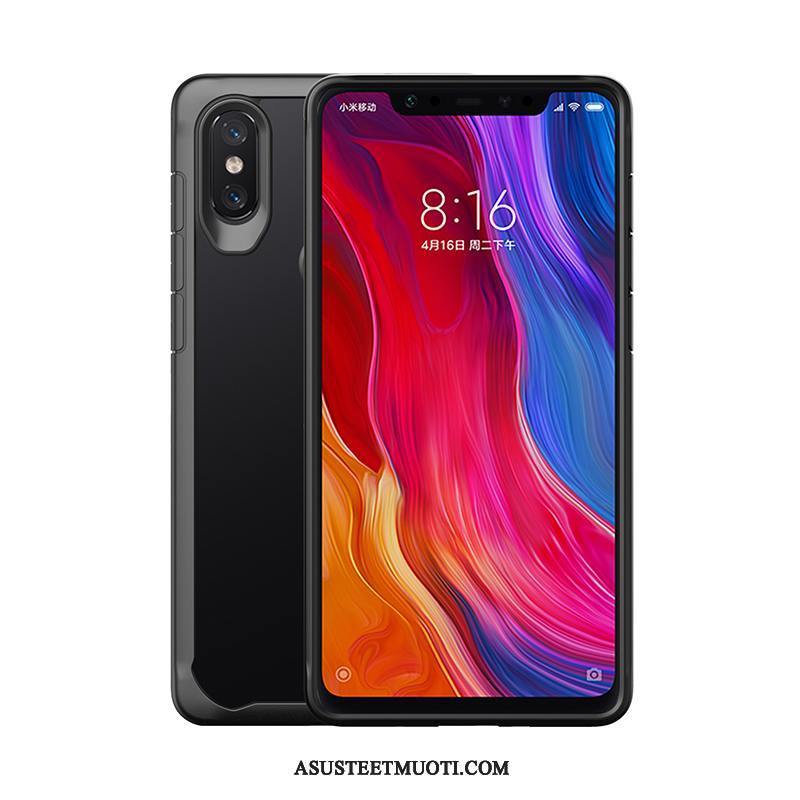 Xiaomi Mi 8 Kuori Kuoret Puhelimen Näytönsuojus Murtumaton All Inclusive Punainen