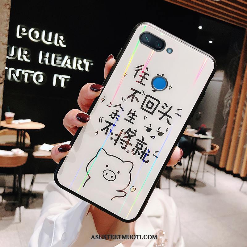 Xiaomi Mi 8 Lite Kuoret Kuori Luova Valkoinen Puhelimen Pieni