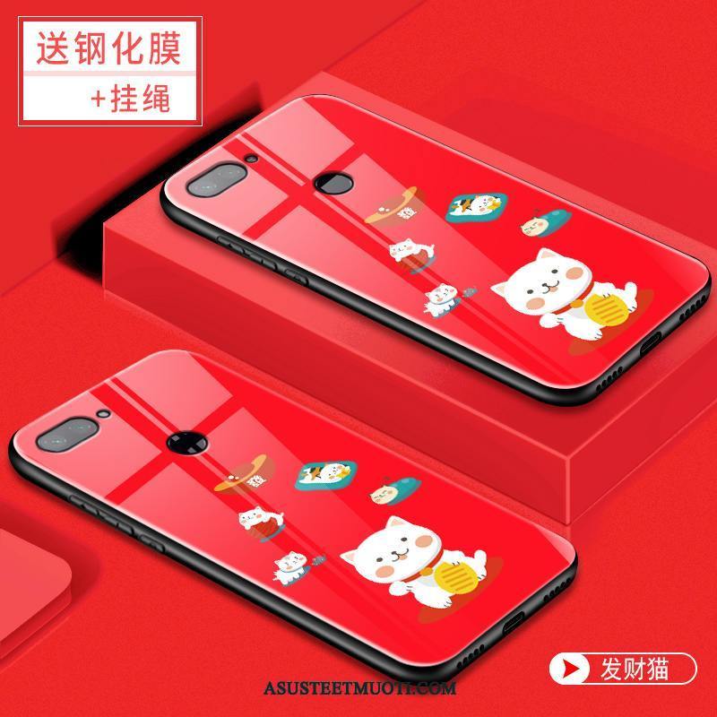 Xiaomi Mi 8 Lite Kuoret Lasi Silikoni Jauhe Puhelimen Nuoret