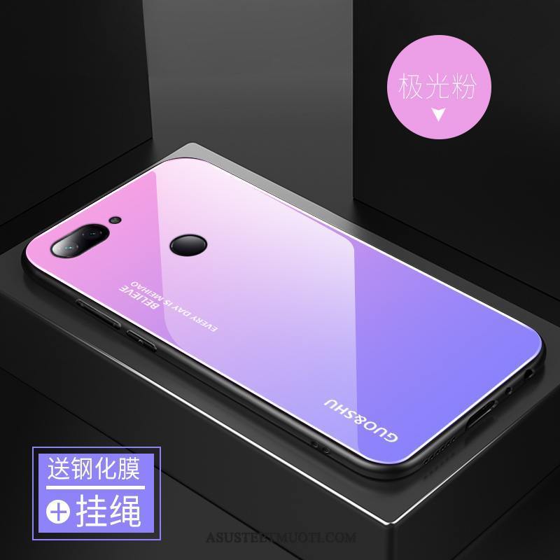 Xiaomi Mi 8 Lite Kuoret Lasi Silikoni Jauhe Puhelimen Nuoret