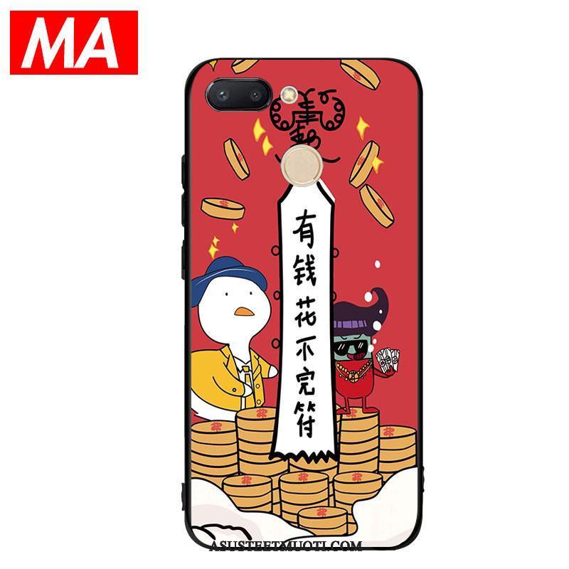 Xiaomi Mi 8 Lite Kuoret Pehmeä Neste Pieni Kukka Jauhe Silikoni
