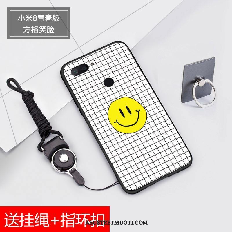 Xiaomi Mi 8 Lite Kuoret Persoonallisuus Murtumaton Tide-brändi Sarjakuva Kuori