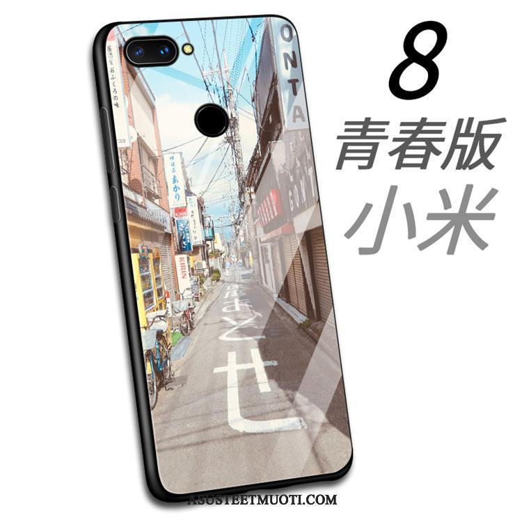 Xiaomi Mi 8 Lite Kuoret Tuki Musta All Inclusive Nuoret Luova