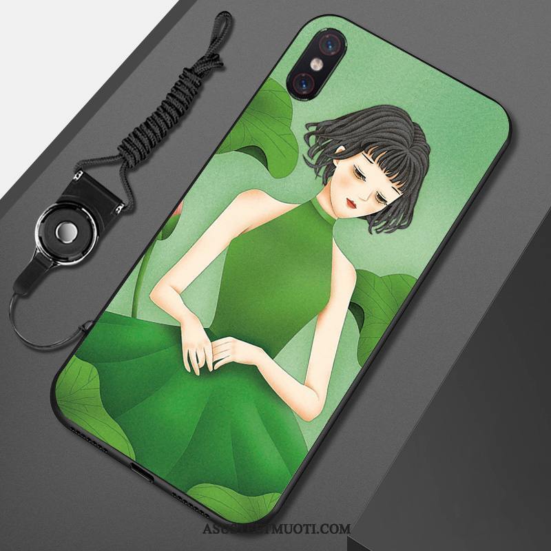 Xiaomi Mi 8 Pro Kuoret Kukkakuvio Murtumaton Kuori Ihana Kotelo