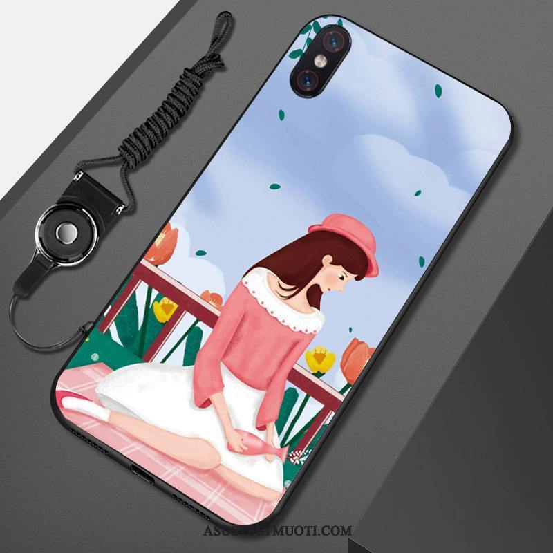 Xiaomi Mi 8 Pro Kuoret Kukkakuvio Murtumaton Kuori Ihana Kotelo