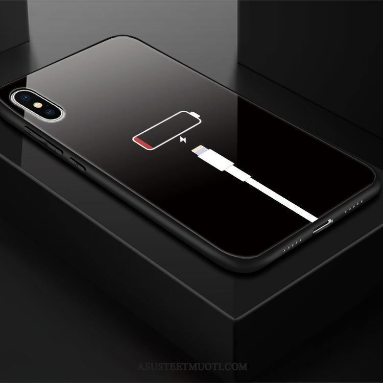 Xiaomi Mi 8 Pro Kuoret Persoonallisuus Lasi Puhelimen Kuori Valkoinen