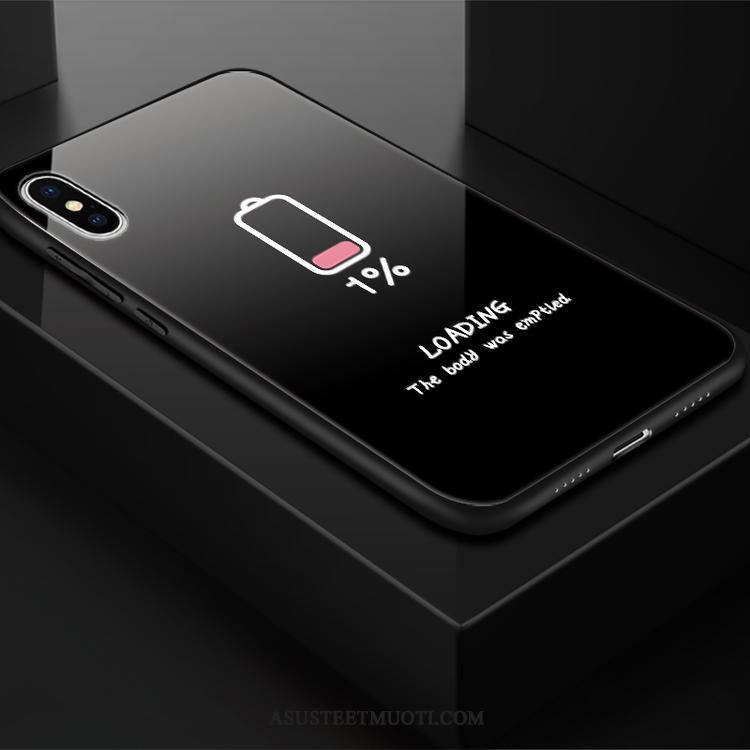 Xiaomi Mi 8 Pro Kuoret Persoonallisuus Lasi Puhelimen Kuori Valkoinen