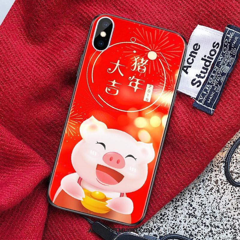 Xiaomi Mi 8 Pro Kuori Kuoret Luova Net Red Kotelo Lasi Kukkakuvio