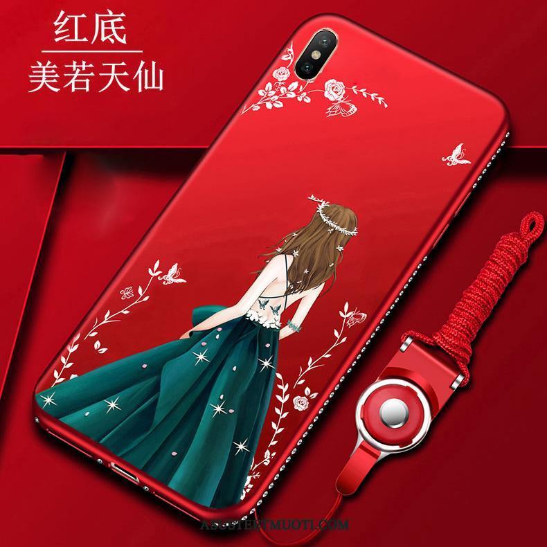 Xiaomi Mi 8 Pro Kuori Kuoret Murtumaton Rhinestone Inlay Suojaus Puhelimen