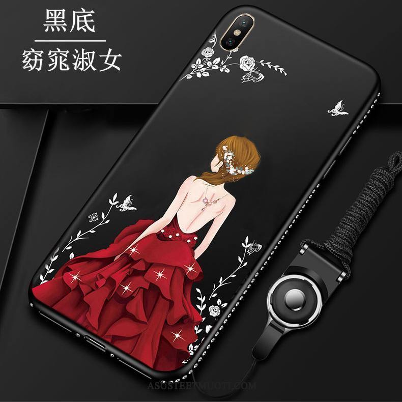 Xiaomi Mi 8 Pro Kuori Kuoret Murtumaton Rhinestone Inlay Suojaus Puhelimen