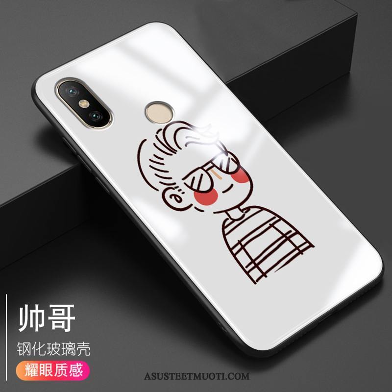 Xiaomi Mi 8 Pro Kuori Kuoret Persoonallisuus Lasi Jauhe Kotelo Pieni