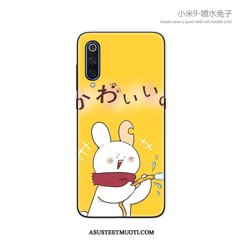 Xiaomi Mi 9 Kuoret Keltainen Puhelimen Pehmeä Neste Luova Persoonallisuus
